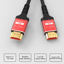 Load image into Gallery viewer, 1 1.5 2M HDTV 8K Cable 60HZ 2.1V 4K 144HZ 3D For TV Computer Monitor Projector PS Game Console Audio And Video
