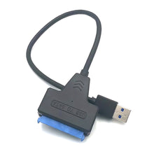 Load image into Gallery viewer, Hard Disk Adapter Cable 2.5 Inch USB Easy Drive Cable Hard Drive Easy Drive Line SATA22 Pin String Oral Line
