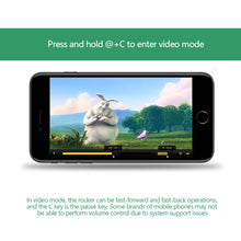 Load image into Gallery viewer, Remote Control For Mobile Phone VR Glasses Wireless Android Smart Phone Gamepad Remote E book Page Turning Lever
