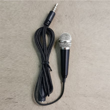Load image into Gallery viewer, Portable 3.5mm Stereo Studio Mic KTV Karaoke Mini Microphone For Smart Phone Laptop PC Desktop Handheld Audio Microphone
