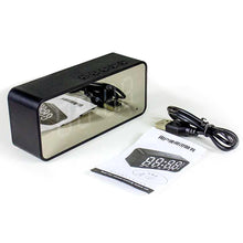 Load image into Gallery viewer, G50 Wireless Bluetooth Speaker with FM Mini Card Mirror Alarm Clock Audio Stall Receiving K Voice Prompt
