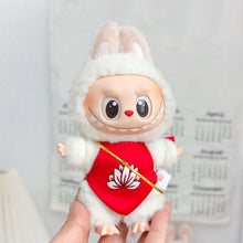 Load image into Gallery viewer, Clothes for 17cm Labubu Fashion Clothes Cape Bibs Cozy Miniature Clothes Doll Mini Fashion Accessories
