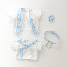 Load image into Gallery viewer, Miniature Hanfu Ancient Style Set for 17cm Labubu Dolls Cute DIY Doll Clothes Fashion Accessories Lovely Outfit Gifts for Girls Friends
