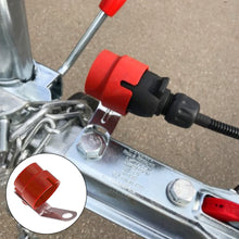 Load image into Gallery viewer, Trailer Connector 7 /13 Pin Trailer Plugs Adapter Fixed Bracket Round Parking Cover Trailer Plug Holder Plug Bracket Car Supplies
