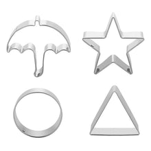 Load image into Gallery viewer, Stainless Steel Sugar Cookie Cutting Molds Baking DIY Cookie Molds Kitchenware Tools Clay Molds Cookies Game Tools Perfect Gift
