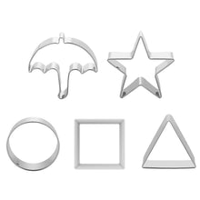 Load image into Gallery viewer, Stainless Steel Sugar Cookie Cutting Molds Baking DIY Cookie Molds Kitchenware Tools Clay Molds Cookies Game Tools Perfect Gift
