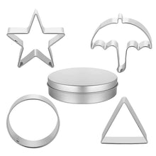 Load image into Gallery viewer, Stainless Steel Sugar Cookie Cutting Molds Baking DIY Cookie Molds Kitchenware Tools Clay Molds Cookies Game Tools Perfect Gift
