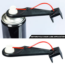 Load image into Gallery viewer, Motorcycle Chain Oiler Spray Gear Kit Motorcycle Chain Lube Applicator Mess-Free Chain Wax Chain Cleaner Attachment
