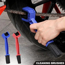 Load image into Gallery viewer, Universal Motorcycle Bicycle Chain Washer Brushes Rim Care Tire Cleaning Bike Gear Chain Maintenance Cleaner Dirt Brush Cleaning Tool
