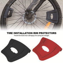 Load image into Gallery viewer, Motorcycle Tyre Rim Shields Guards Wheel Tire Installation Rim Protectors Tire Repair Tool For ATV Honda KTM Yamaha Kawasaki
