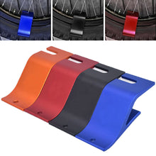 Load image into Gallery viewer, Universal Motorcycle Tire Holder Hook Bead Buddy Installation Assistance Tool CNC For KTM Husqvarna Yamaha Kawasaki Suzuki Honda Husaberg
