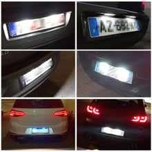Load image into Gallery viewer, Car Rear License Number Plate Light SMD LED Lamp CANbus For VW Passat B6 CC Eos Golf 4 5 6 7 MK7 Polo Superb Seat Leon Altea
