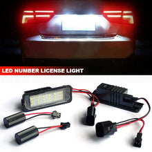 Load image into Gallery viewer, Car Rear License Number Plate Light SMD LED Lamp CANbus For VW Passat B6 CC Eos Golf 4 5 6 7 MK7 Polo Superb Seat Leon Altea
