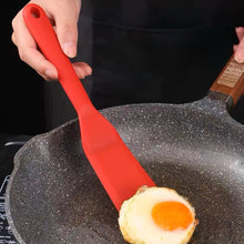 Load image into Gallery viewer, Silicone Frying Shovel Non-stick Surface Kitchen Pancake Fried Egg Transfer Shovel Steak Shovel Kitchen Baking Tools
