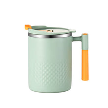 Load image into Gallery viewer, Portable Double-layer Anti-scalding Coffee Mug 304 Stainless Steel Water Cup with Handle and Cover Leak-proof Thermos Cups Mugs
