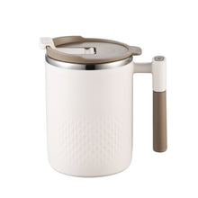 Load image into Gallery viewer, Portable Double-layer Anti-scalding Coffee Mug 304 Stainless Steel Water Cup with Handle and Cover Leak-proof Thermos Cups Mugs
