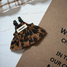 Load image into Gallery viewer, Miniature Leopard Print Back Dress for 17cm Labubu Dolls Cute DIY Doll Clothes Fashion Accessories Lovely Outfit Gifts for Girls Friends

