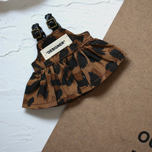 Load image into Gallery viewer, Miniature Leopard Print Back Dress for 17cm Labubu Dolls Cute DIY Doll Clothes Fashion Accessories Lovely Outfit Gifts for Girls Friends
