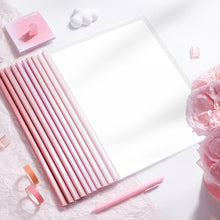 Load image into Gallery viewer, Large Capacity A4 File Folder Document Thicken Draw Rod Waterproof File Bag Office Supplies Storage Test Paper Sorting Simple Classification Stationery
