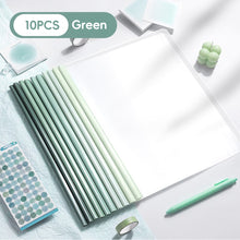 Load image into Gallery viewer, Large Capacity A4 File Folder Document Thicken Draw Rod Waterproof File Bag Office Supplies Storage Test Paper Sorting Simple Classification Stationery
