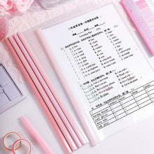 Load image into Gallery viewer, Large Capacity A4 File Folder Document Thicken Draw Rod Waterproof File Bag Office Supplies Storage Test Paper Sorting Simple Classification Stationery
