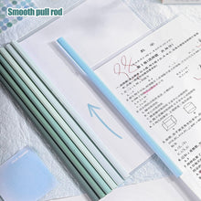 Load image into Gallery viewer, Large Capacity A4 File Folder Document Thicken Draw Rod Waterproof File Bag Office Supplies Storage Test Paper Sorting Simple Classification Stationery
