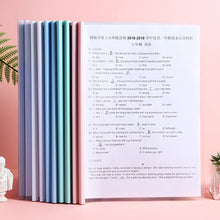 Load image into Gallery viewer, 10PCS/Set A4 Transparent Folder Thickened Plastic Folder File Waterproof Test Paper Storage Bag Office Document Classification Stationery

