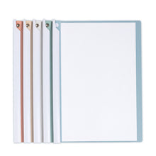Load image into Gallery viewer, 5PCS/Set A4 Rotary Rod Folder Rod Clip Binder Transparent Inserts Sorting Of Documents Office School Supplies Stationery
