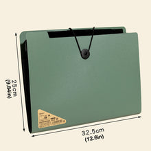 Load image into Gallery viewer, 8 Layers A4 File Folder Storage Test Paper Desktop Tool Organ Bag Office Business School Student Supplies Sorting Stationery

