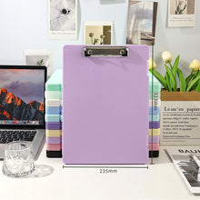 Load image into Gallery viewer, A4 Plastic File Box Folder Storage Multi-Purpose Desktop Test Paper Organizer Document Board Folder Storage Box Writing Board Office
