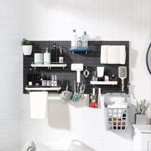 Load image into Gallery viewer, Punch-Free DIY Wall Hole Hang Pegboard Board Panels Storage Splicable Rack Wall Organizer Shelves For Kitchen Dormitory Room Home Decoration
