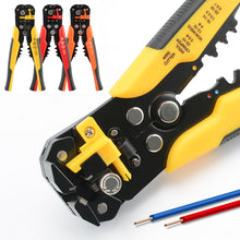 Load image into Gallery viewer, Electrician Multifunctional Pliers Crimper Cable Cutter Wire Tool Cable Wire Stripper Cutter Automatic Stripping Plier Hand Tool
