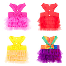 Load image into Gallery viewer, Pet Dog Dresses for Small Dog Girl Pet Supplies Party Clothes Photo Props Pet Costume Dog Clothes Tutu Shirt Puppy Skirt

