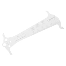 Load image into Gallery viewer, 1PC Multi-Functional Bicycle Chain Measuring Ruler Chain Wear Detection Tool Length Diameter Test Calipers
