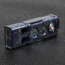 Load image into Gallery viewer, 2-IN-1 Outdoor Adventure High-Decibel Titanium Explosive Whistle EDC Extended Design Compass With Hanging Holes
