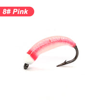 Load image into Gallery viewer, 1PC Luminous Nymphs Fly Hook Lure Bent Back Hook Fishing Accessories
