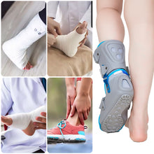 Load image into Gallery viewer, 1PC Adjustable Short Ankle Joint Fixation Support Foot Drop Orthotics Breathable Anti-Slip Strong Support Ankle Guard
