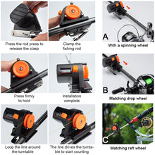 Load image into Gallery viewer, Lure Rod Fishing Line Length Counter Drop Wheel Fishing Line Bidirectional Measuring Device Fishing Gear Accessories

