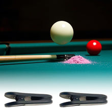 Load image into Gallery viewer, 1PC Billiard Cue Chalk Clip Elastic Silent Magnetic Storage Clip Billiard Accessory
