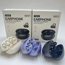 Load image into Gallery viewer, 5.4 Wireless Bluetooth Headphones With Digital Display Ear Clip Bone Conduction Long Endurance Sports Headphones
