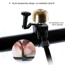 Load image into Gallery viewer, 1PC Road Cycling Special Copper Bell Free Tool Installation Super Loud Retro Horn Riding Equipment
