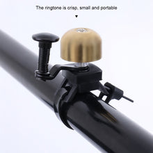 Load image into Gallery viewer, 1PC Road Cycling Special Copper Bell Free Tool Installation Super Loud Retro Horn Riding Equipment

