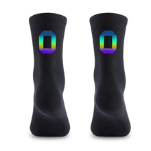 Load image into Gallery viewer, 1Pair Figure Dazzling Reflection Riding Socks For 39-46 Yard Road Bike Wmoisture Absorption And Sweat Releasing Riding Netherstock
