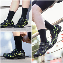 Load image into Gallery viewer, 1Pair Figure Dazzling Reflection Riding Socks For 39-46 Yard Road Bike Wmoisture Absorption And Sweat Releasing Riding Netherstock
