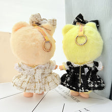 Load image into Gallery viewer, Luxurious Dress Set for 17cm Labubu Dolls with Gold Thread Embellished Mini Dress and Pearl Accessories Dolls' Elegant Outfits
