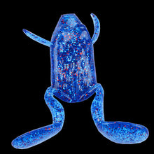 Load image into Gallery viewer, 1PC Lure Topwater Kicking Frog Simulation TPE Frog Bait Long Cast Surface Black Pit Wild Fishing Fake Bait
