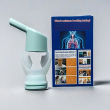 Load image into Gallery viewer, Respiratory Trainer Strength Training Running Swimming Lung Capacity Strong Lung Abdominal Pressure Exercise Respiratory Trainer
