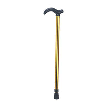 Load image into Gallery viewer, Two Sections of Reinforced Mountain Climbing Outdoor Cane Aluminum Alloy Ultra Light Anti Slip Elderly Cane Telescopic Cane Walking Aid Cane
