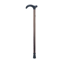 Load image into Gallery viewer, Two Sections of Reinforced Mountain Climbing Outdoor Cane Aluminum Alloy Ultra Light Anti Slip Elderly Cane Telescopic Cane Walking Aid Cane
