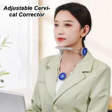 Load image into Gallery viewer, Adjustable Cervical Traction Device Posture Corrector Cervical Collar Neck Braces Support Stretcher Spine Protector Pain Relief

